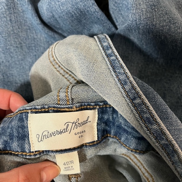 Universal Thread Blue Denim Overalls - Picture 2 of 8